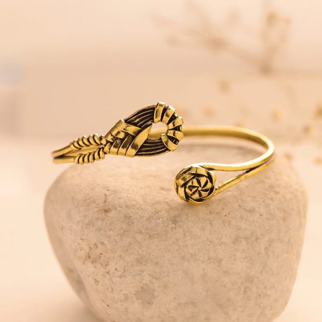 Woven Wonders Intertwined Cuff Bracelet