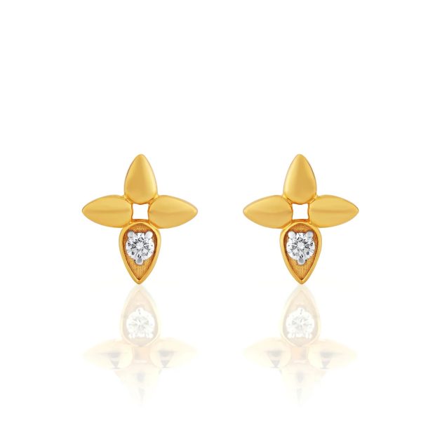 Sunflare Lab-Grown Diamond Stud Earrings