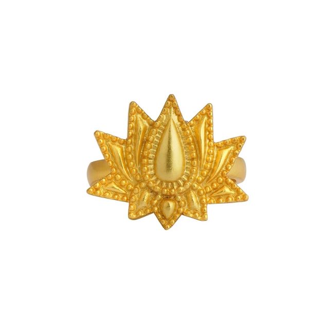 Rise to Shine Lotus Ring - Image 2