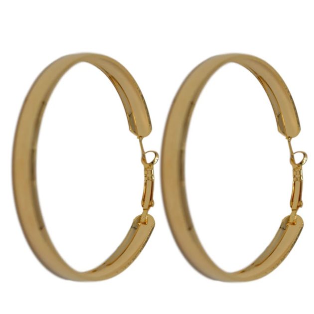 Golden Hoop Earring