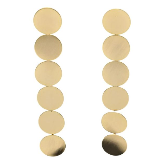 Golden Coin Earring - Image 2