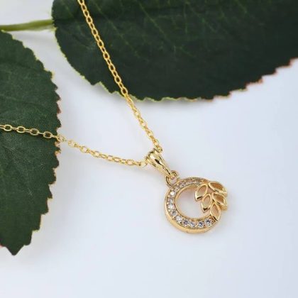 Splash Golden Necklace